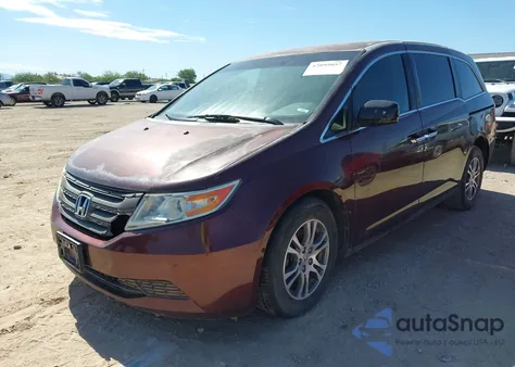 2011 Honda Odyssey Ex из США, поврежденный, VIN 5FNRL5H47BB024299